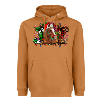 Meerkat joy and horse Christmas Heavyweight Hoodie - AdoDesignShop