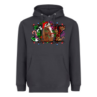 Smoke joy and horse Christmas Heavyweight Hoodie - AdoDesignShop