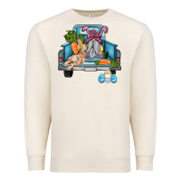 Easter Truck With Gnome And Rabbit Premium Sweatshirt | Teevron