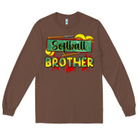 Chestnut softball brother Long Sleeve Tee - Zillion Design Studio