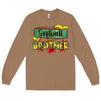 Toasted Coconut softball brother Long Sleeve Tee - Zillion Design Studio