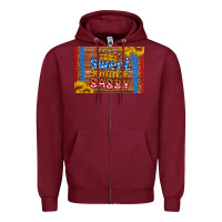 Burgundy usa sweet and sassy skinny metal can holder Zipper Hoodie - HRA Design Shop