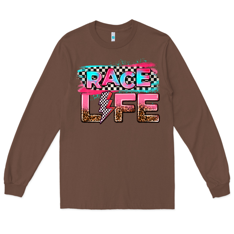 Race Life Long Sleeve Tee by AdoDesignShop | Teevron