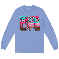 Colony Blue race life Long Sleeve Tee - AdoDesignShop
