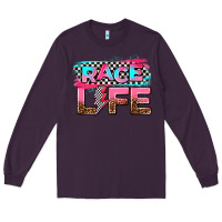 Plum race life Long Sleeve Tee - AdoDesignShop
