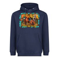 Navy cowboy take me away Heavyweight Hoodie - JahusDesignShop