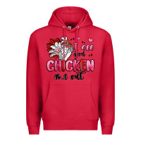 Cardinal i see you chicken out Premium Hoodie - MaliasSmallBusiness