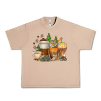 Burro coffee cups tiger with coffee beans Urban Heavy Tee - texasbilliewilder