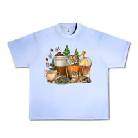 Grape Ice coffee cups tiger with coffee beans Urban Heavy Tee - texasbilliewilder