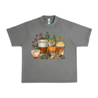 Tornado coffee cups tiger with coffee beans Urban Heavy Tee - texasbilliewilder