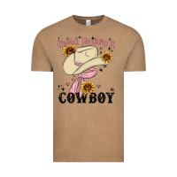 Vintage Coffee cupid find me a cowboy Vintage Tee - MaliasSmallBusiness