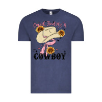 Vintage Denim cupid find me a cowboy Vintage Tee - MaliasSmallBusiness