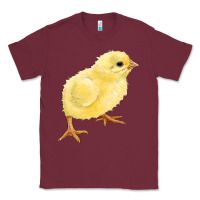 Burgundy chick Classic Tee - RanaPortraitStore