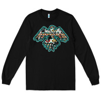 Black western thunderbird Long Sleeve Tee - RanaPortraitStore