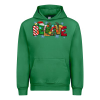 Emerald Christmas Believe Urban Hoodie - MaliasSmallBusiness