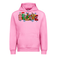 Fuchsia Pink Christmas Believe Urban Hoodie - MaliasSmallBusiness