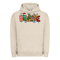 Pigment French Oak Christmas Believe Urban Hoodie - MaliasSmallBusiness