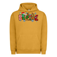 Pigment Peanut Butter Christmas Believe Urban Hoodie - MaliasSmallBusiness