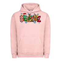 Pigment Salmon Christmas Believe Urban Hoodie - MaliasSmallBusiness