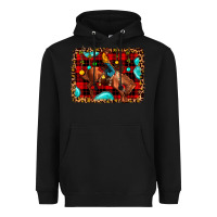 Black Christmas rodeo cowboy Heavyweight Hoodie - JahusDesignShop