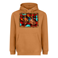 Meerkat Christmas rodeo cowboy Heavyweight Hoodie - JahusDesignShop