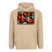 Mushroom Christmas rodeo cowboy Heavyweight Hoodie - JahusDesignShop