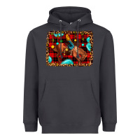 Smoke Christmas rodeo cowboy Heavyweight Hoodie - JahusDesignShop