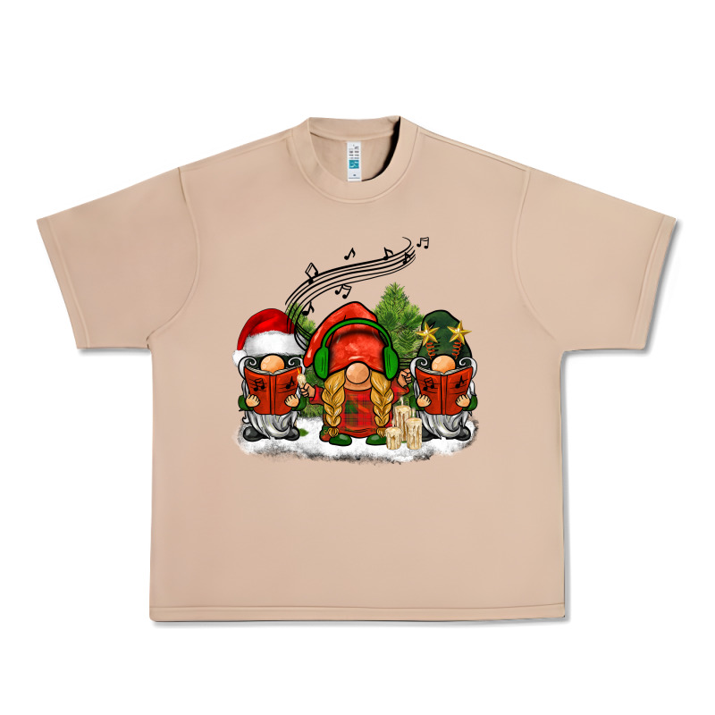 Christmas Choir Gnomes Urban Heavy Tee by BarkalooDesign | Teevron