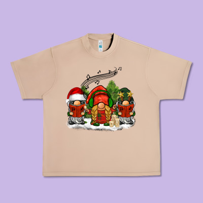 Christmas Choir Gnomes Urban Heavy Tee Designed By Barkaloodesign