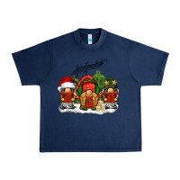 Navy Christmas choir gnomes Urban Heavy Tee - BarkalooDesign