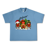 Pebble Blue Christmas choir gnomes Urban Heavy Tee - BarkalooDesign