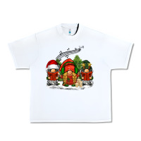 White Christmas choir gnomes Urban Heavy Tee - BarkalooDesign