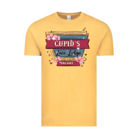 Vintage Mustard cupid's love lodge Vintage Tee - MaliasSmallBusiness