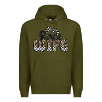 Army Green race wife Premium Hoodie - MaliasSmallBusiness
