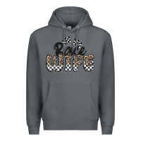 Rock race wife Premium Hoodie - MaliasSmallBusiness