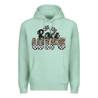 Seafoam race wife Premium Hoodie - MaliasSmallBusiness