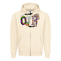 Sandshell otr Zipper Hoodie - CowhideDigitalArt