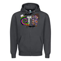 Smoke otr Zipper Hoodie - CowhideDigitalArt