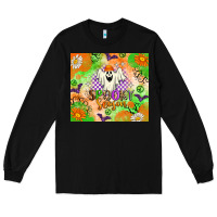 Black spooky season Long Sleeve Tee - texasbilliewilder