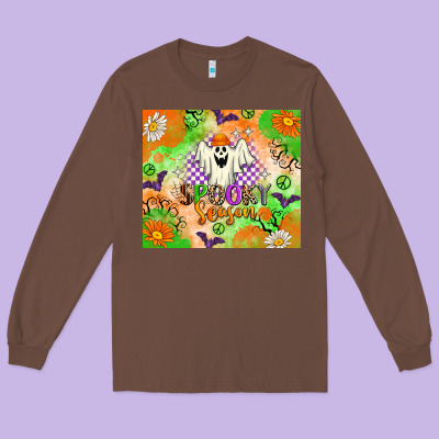 Spooky Season Long Sleeve Tee Designed By Texasbilliewilder