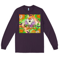 Plum spooky season Long Sleeve Tee - texasbilliewilder