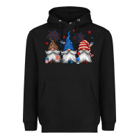 Black 4th of july gnomes Heavyweight Hoodie - Jasminsmagicworld