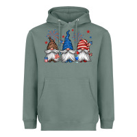 Sage 4th of july gnomes Heavyweight Hoodie - Jasminsmagicworld