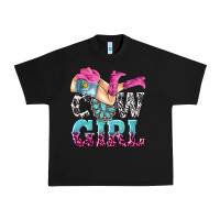 Black cow girl Urban Heavy Tee - texasbilliewilder