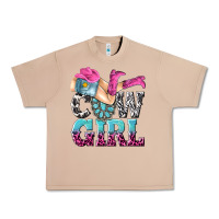 Burro cow girl Urban Heavy Tee - texasbilliewilder