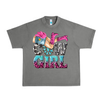 Tornado cow girl Urban Heavy Tee - texasbilliewilder
