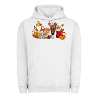 Pigment Lunar Rock Fall Gnome Coffee Cups Urban Hoodie - MaliasSmallBusiness