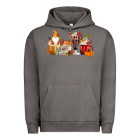 Pigment Tornado Fall Gnome Coffee Cups Urban Hoodie - MaliasSmallBusiness