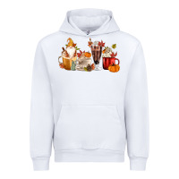 White Fall Gnome Coffee Cups Urban Hoodie - MaliasSmallBusiness