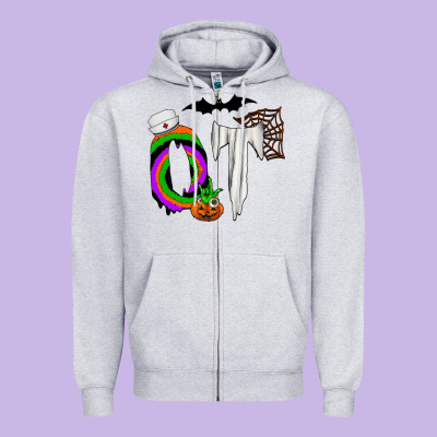 Ot Zipper Hoodie Designed By Cowhidedigitalart